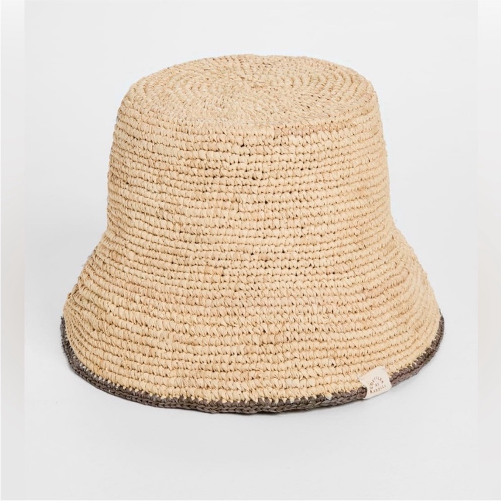 Loeffler Randall Jocelyn hat - natural/brown